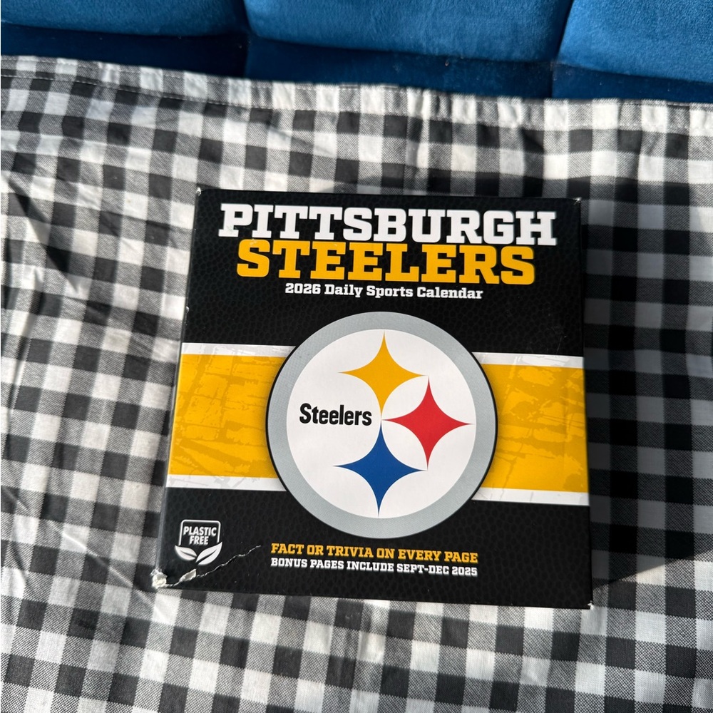 Pittsburgh Steelers 2026 Daily Desk Sports Calendar